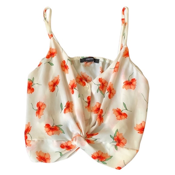 Floral crop top - Picture 5 of 8